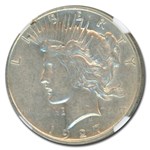 1927-D Peace Dollar AU-53 NGC