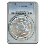 1927-D Peace Dollar AU-53 PCGS