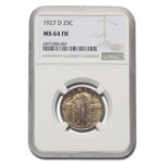 1927-D Standing Liberty Quarter MS-64 NGC (FH)