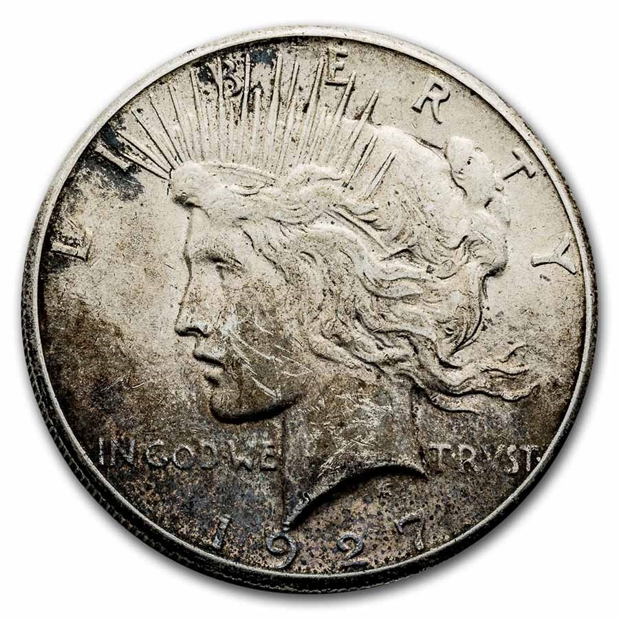 1927 Peace Dollar Cull