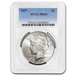 1927 Peace Dollar MS-63 PCGS