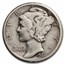 1927-S Mercury Dime Fine