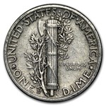 1927-S Mercury Dime VF