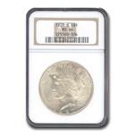 1927-S Peace Dollar MS-64 NGC