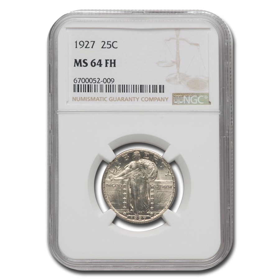 1927 Standing Liberty Quarter MS-64 NGC (FH)