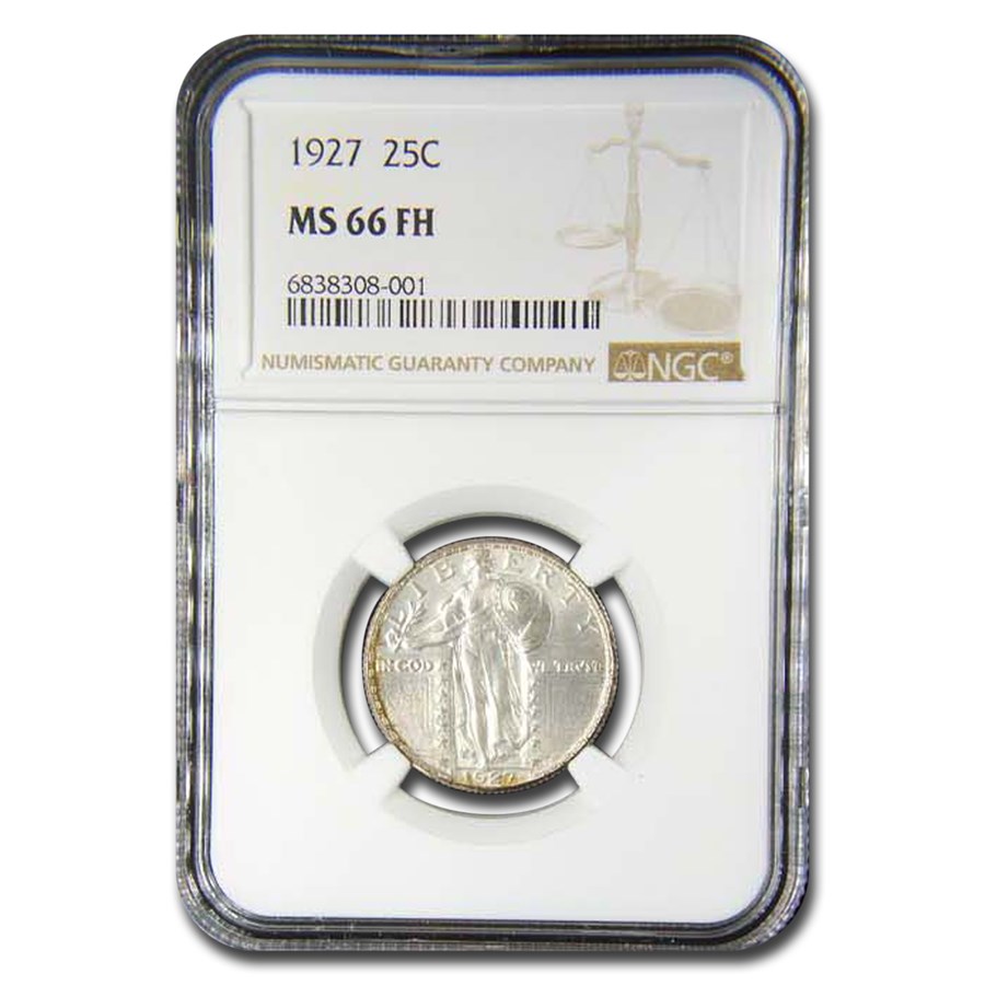 1927 Standing Liberty Quarter MS-66 NGC (Full Head)