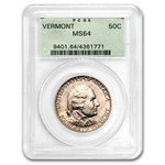 1927 Vermont Sesquicentennial Half Dollar MS-64 PCGS