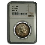 1927 Vermont Sesquicentennial Half Dollar MS-67+ NGC