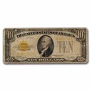 1928 $10 Gold Certificate Cull (Fr#2400)