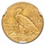 1928 $2.50 Indian Gold Quarter Eagle MS-64 NGC