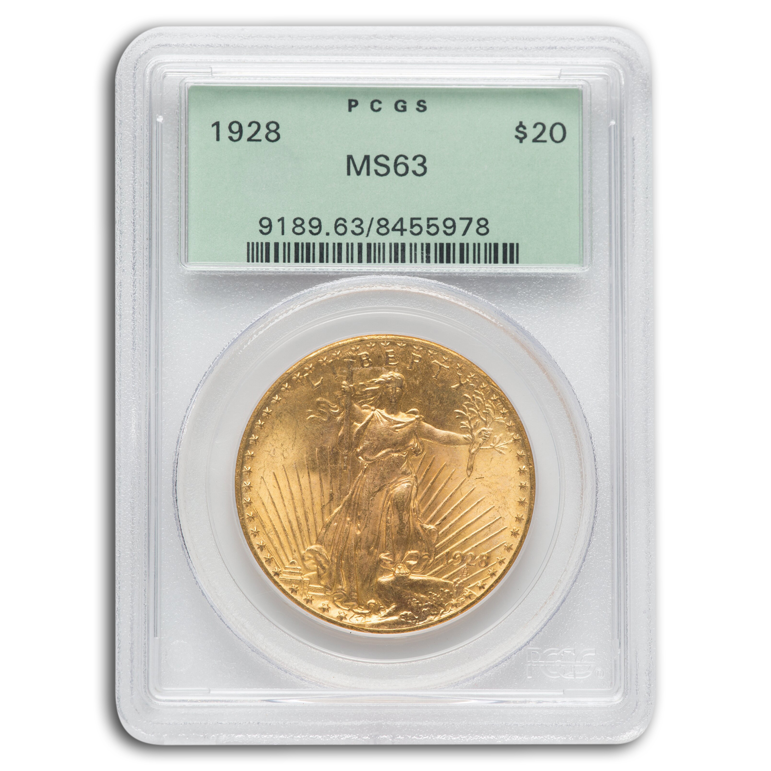 Buy 1928 $20 Saint-Gaudens Gold Double Eagle MS-63 PCGS | APMEX