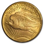 1928 $20 St Gaudens Gold Double Eagle AU