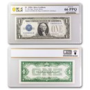 1928-A $1.00 Silver Certificates Choice CU-66 PPQ PCGS (Fr#1601)