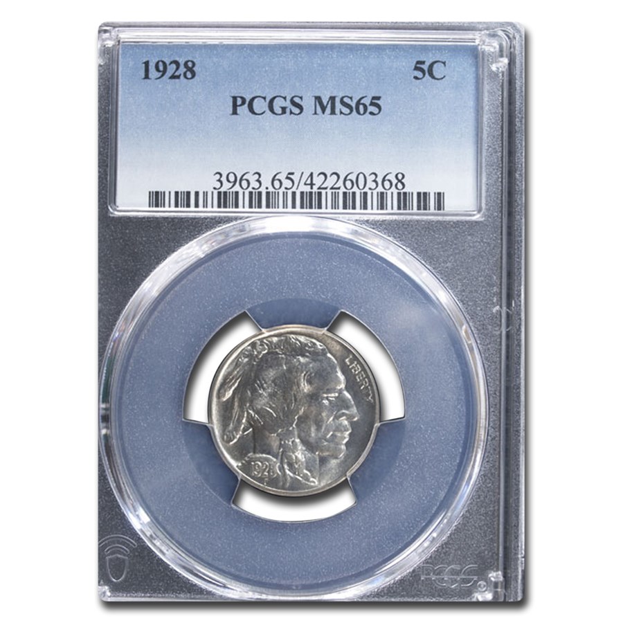 1928 Buffalo Nickel MS-65 PCGS