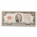 1928-D $2.00 U.S. Note Red Seal Fine (Fr#1505)