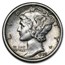 1928-D Mercury Dime AU