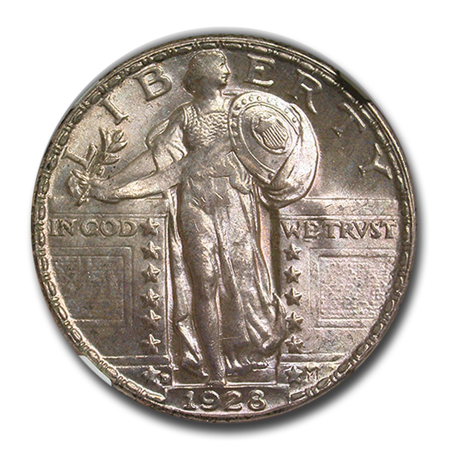 1928-D Standing Liberty Quarter MS-65 NGC