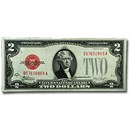 1928-F $2.00 U.S. Note Red Seal Crisp CU (Fr#1507)