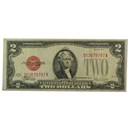 1928-F $2.00 U.S. Note Red Seal VF (Fr#1507)