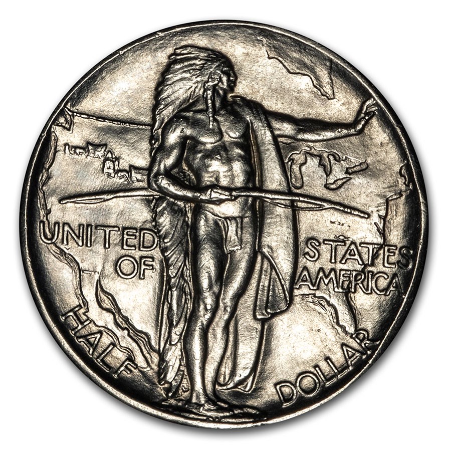 1928 Oregon Trail Memorial Half Dollar Commem Half BU