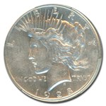 1928 Peace Dollar AU-53 PCGS