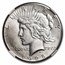 1928 Peace Dollar AU-58 NGC