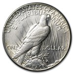 1928 Peace Dollar AU