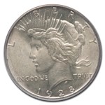 1928 Peace Dollar MS-62 PCGS