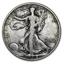 1928-S Walking Liberty Half Dollar VF