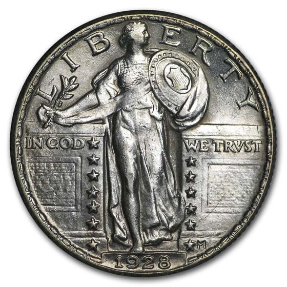 Buy 1928 Standing Liberty Quarter BU | APMEX