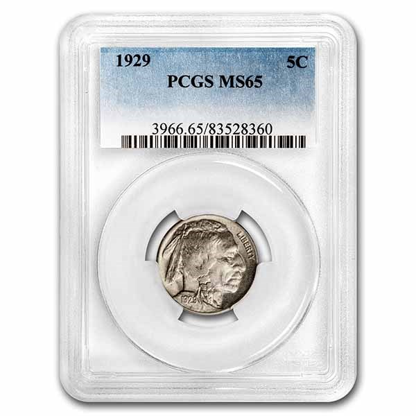 1929 Buffalo Nickel MS-65 PCGS