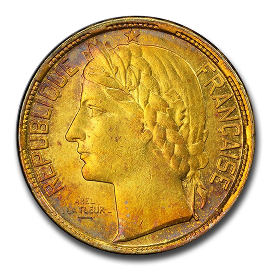 1929 France Essai 100 Francs MS-64 PCGS (Maz-2538a)