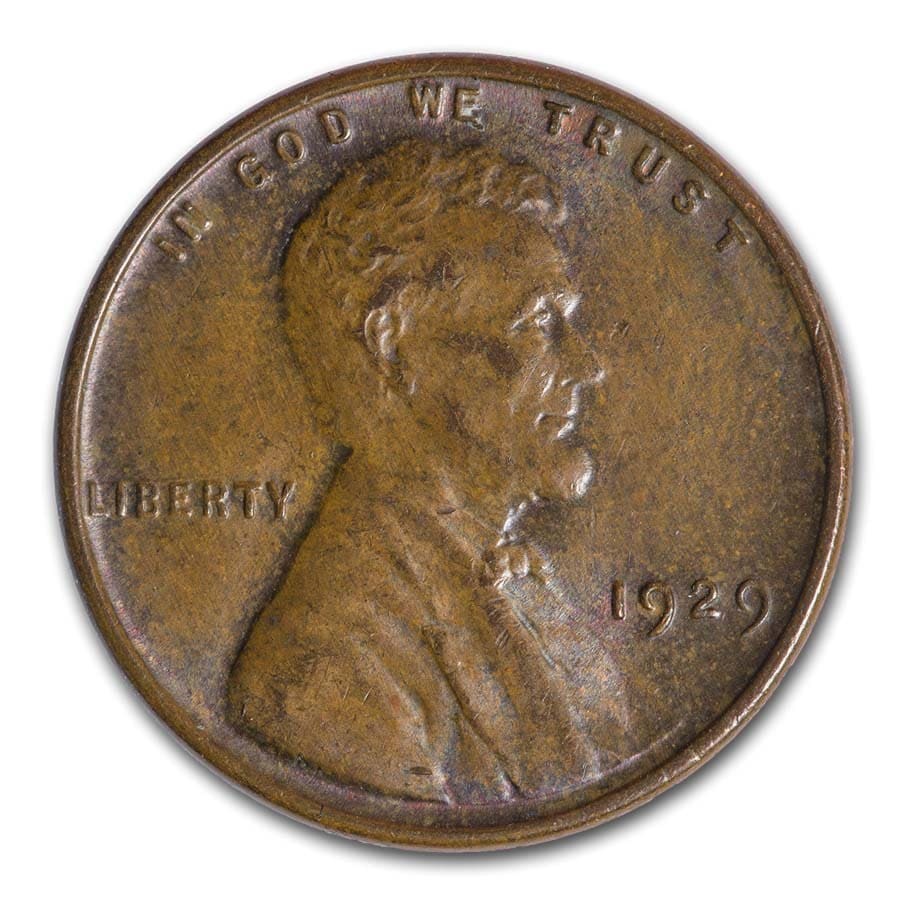 1929 Lincoln Cent BU (Brown)