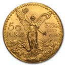 1929 Mexico Gold 50 Pesos BU