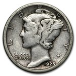 1929-S Mercury Dime Good/Fine