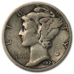 1929-S Mercury Dime VF