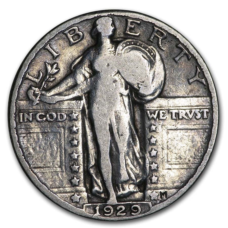 1929 Standing Liberty Quarter Good/VG