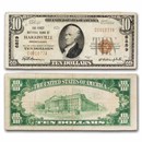 1929 Type 1 $10 Harrisville, PA VF (Fr#1801-1) CH#6859