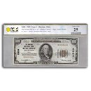 1929 Type 1 $100 Dayton, OH VF-25 PCGS (Fr#1804-1) CH#2604 Mismat