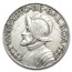 1930-1962 Panama Silver 1/4 Balboa Average Circ