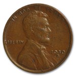 1930-S Lincoln Cent AU