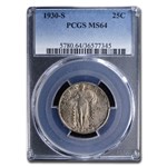 1930-S Standing Liberty Quarter MS-64 PCGS