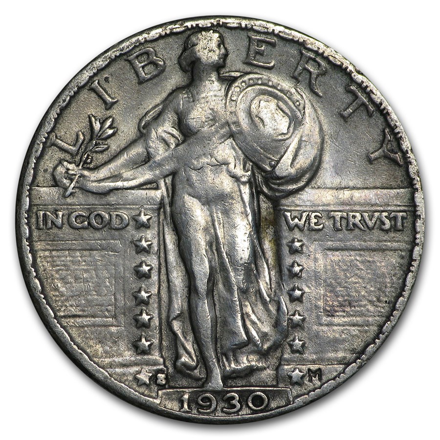 1930-S Standing Liberty Quarter XF