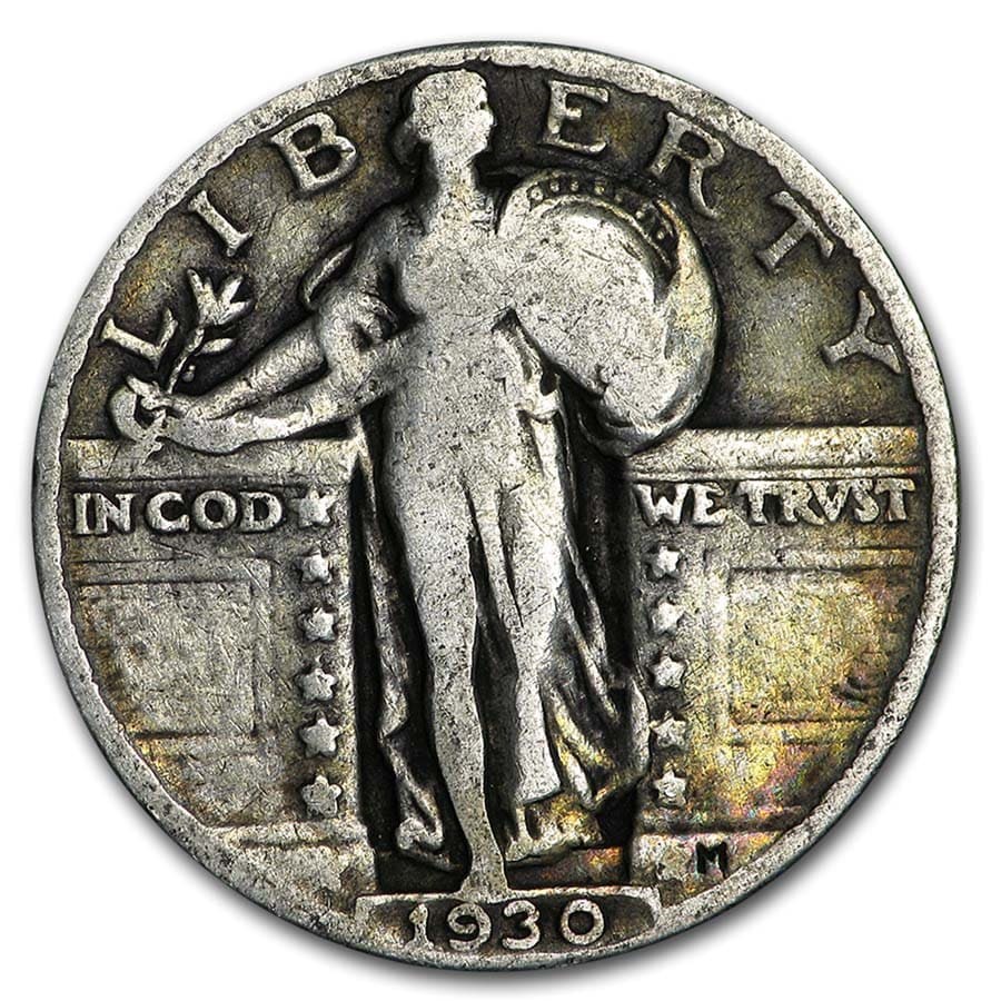 1930 Standing Liberty Quarter Good/VG