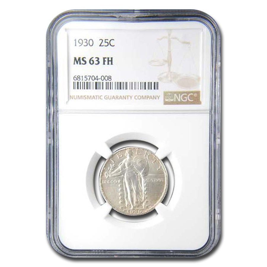 1930 Standing Liberty Quarter MS-63 FH NGC (Full Head)