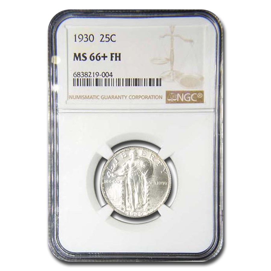 1930 Standing Liberty Quarter MS-66+ NGC (FH)