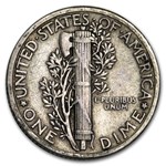 1931 Mercury Dime XF