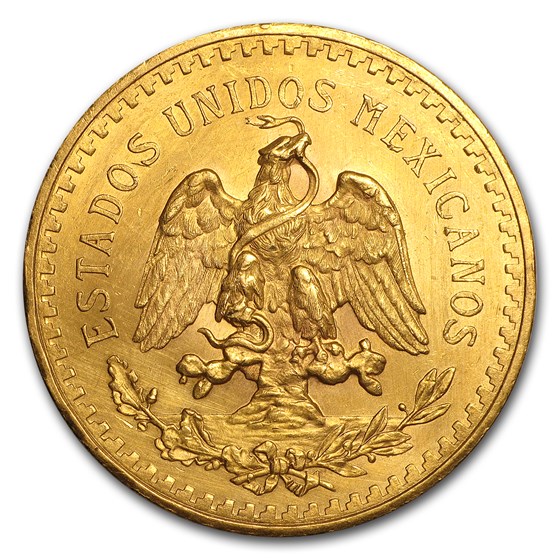 Buy 1931 Mexico Gold 50 Pesos (Cleaned) | APMEX