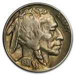 1931-S Buffalo Nickel AU