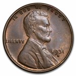 1931-S Lincoln Cent BU (Brown)